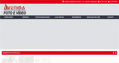 Desktop Screenshot of fotoavenida.com.br